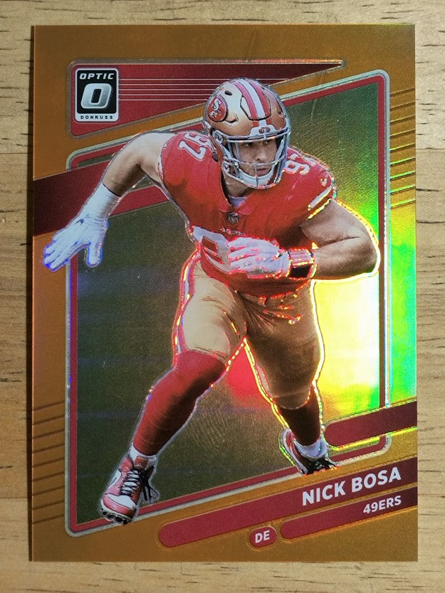 2021 Donruss Optic Orange #193 Nick Bosa
