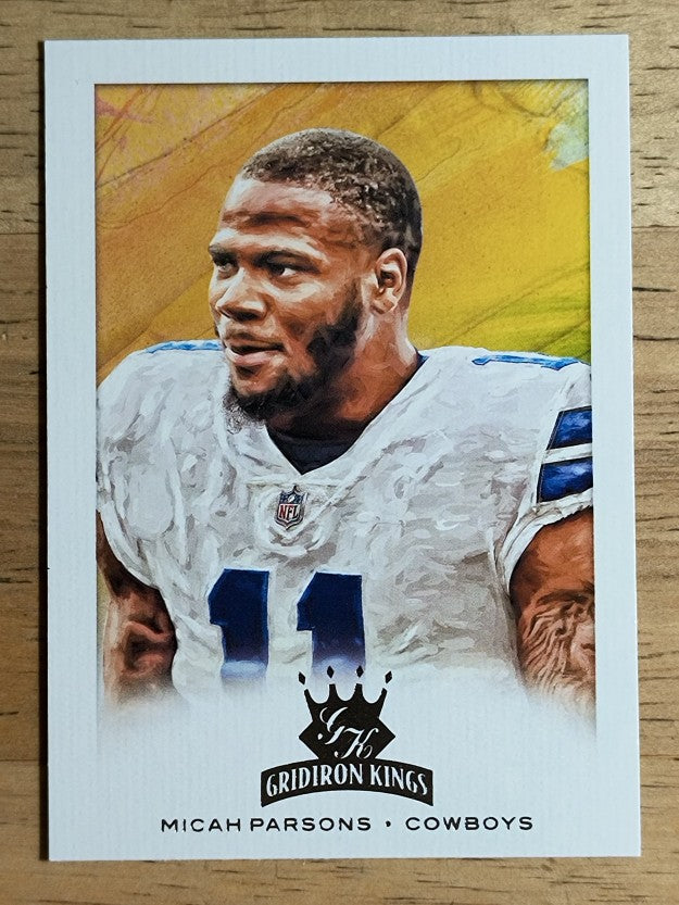 2021 Panini Chronicles Gridiron Kings #35 Micah Parsons