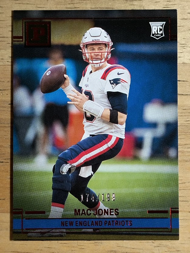 2021 Panini Chronicles Panini Red #5 Mac Jones