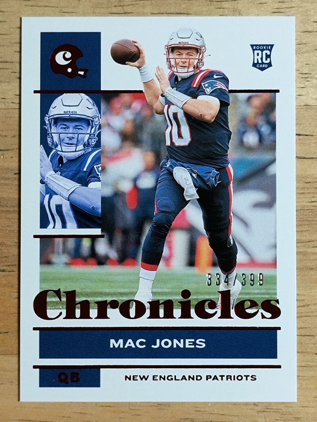 2021 Panini Chronicles Red #80 Mac Jones