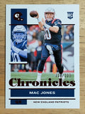 2021 Panini Chronicles Red #80 Mac Jones