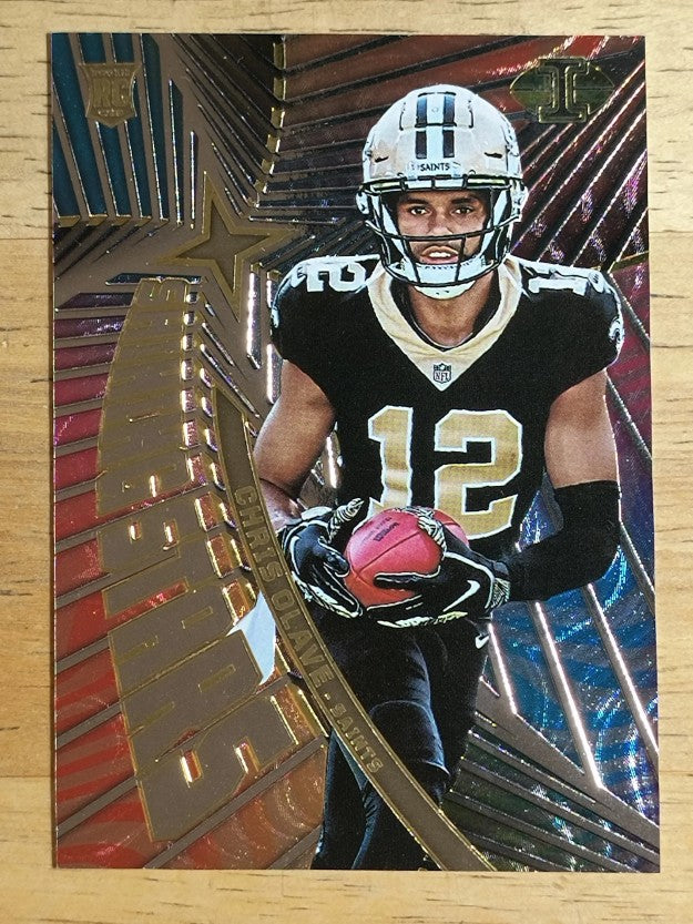 2022 Panini Illusions Shining Stars #17 Chris Olave