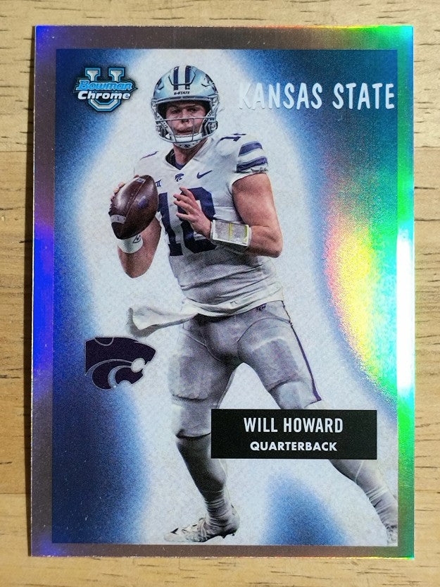 2023 Bowman Chrome University '55 Bowman #55BF20 Will Howard
