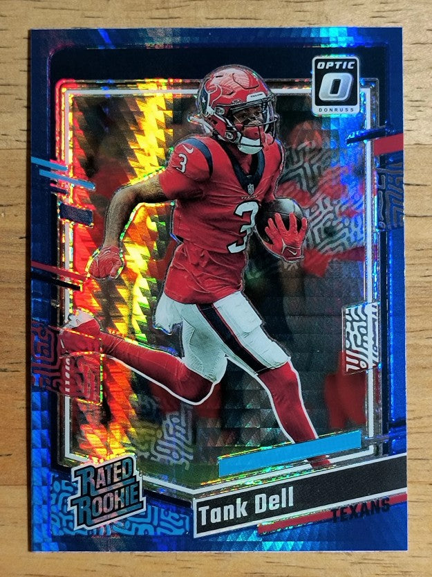 2023 Donruss Optic Blue Hyper #245 Tank Dell RR
