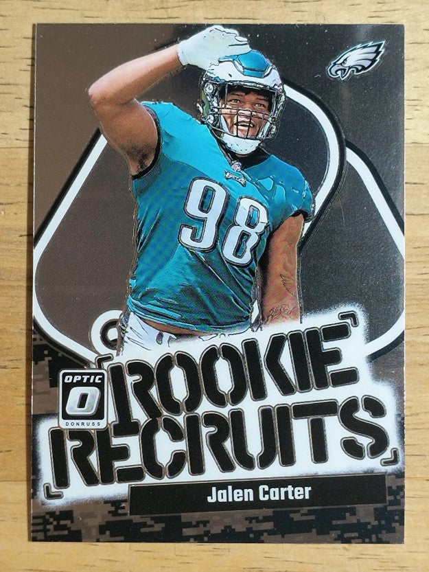 2023 Donruss Optic Rookie Recruits #10 Jalen Carter