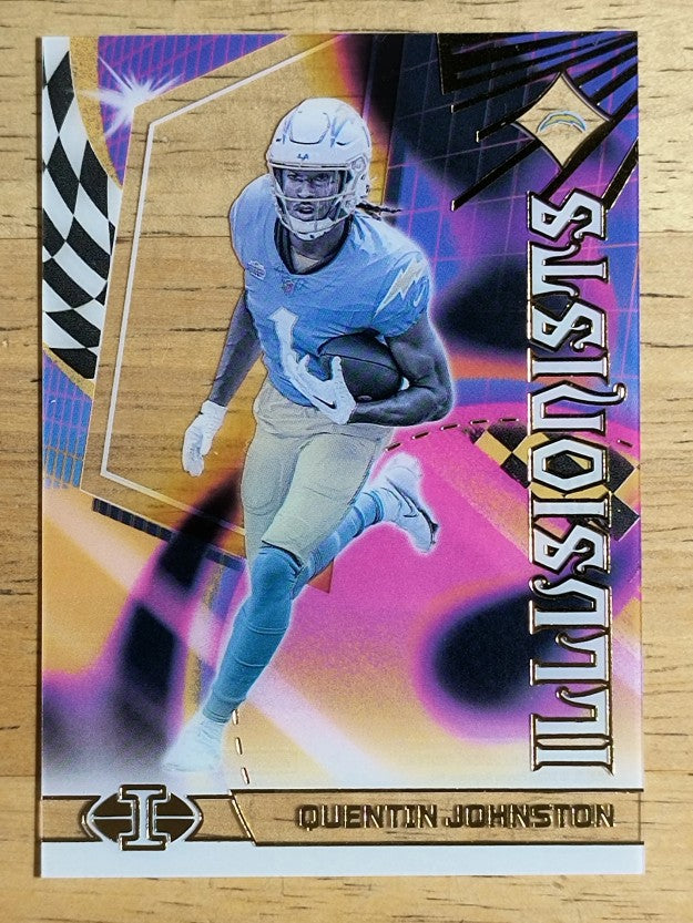 2023 Panini Illusions Illusionists #17 Quentin Johnston