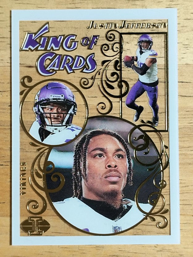 2023 Panini Illusions King of Cards #10 Justin Jefferson