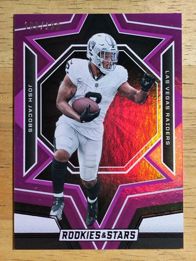 2023 Rookies and Stars Purple #54 Josh Jacobs