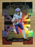 2023 Select Prizm Black and Red Die Cut #66 Jordan Addison (EXMT)