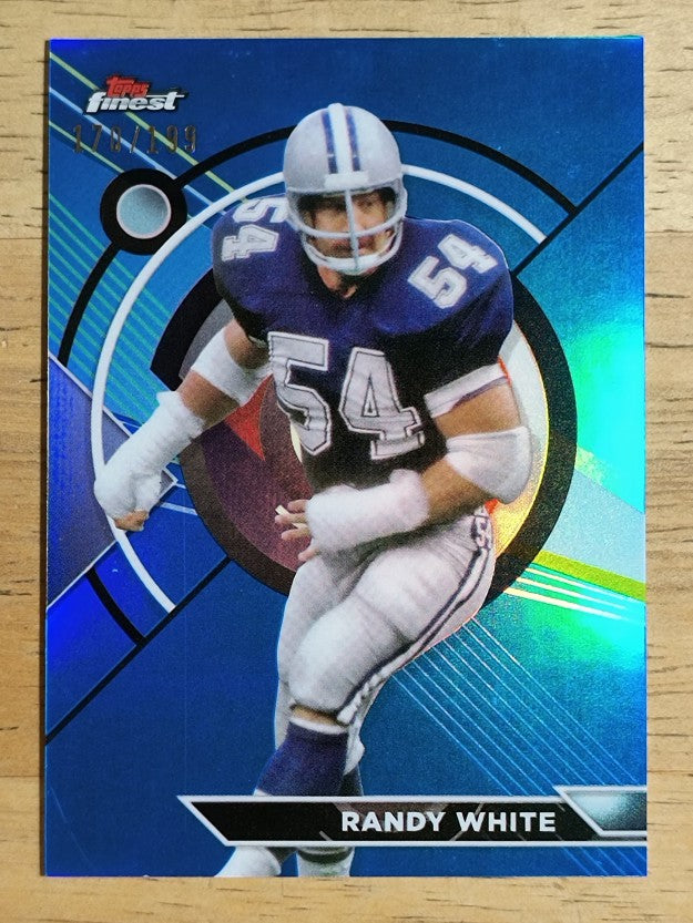 2023 Topps Composite Finest Blue Refractors #173 Randy White