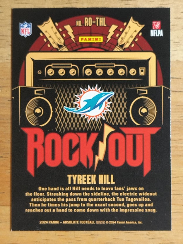 2024 Absolute Rock Out #2 Tyreek Hill