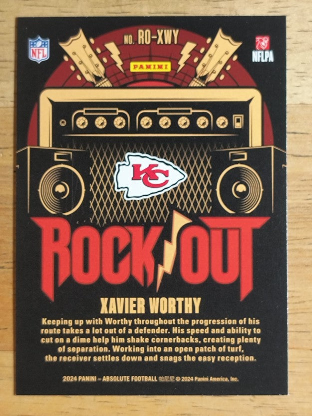2024 Absolute Rock Out #11 Xavier Worthy