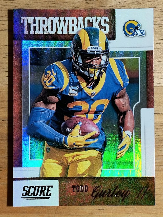 2019 Score Throwbacks #9 Todd Gurley II