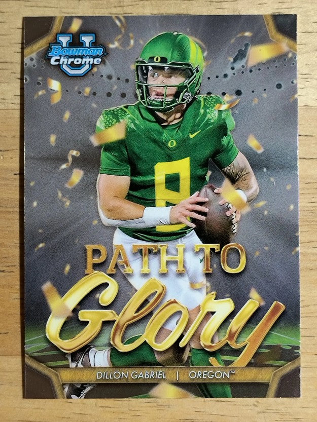 2024 Bowman Chrome University Path to Glory #PG12 Dillon Gabriel