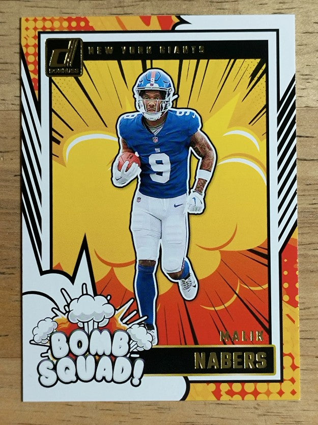 2024 Donruss Bomb Squad #25 Malik Nabers