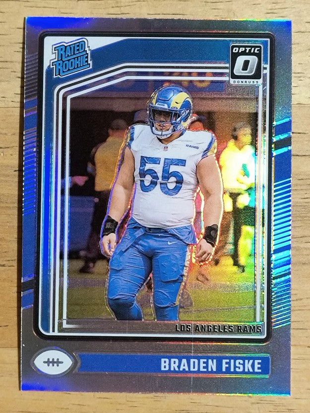 2024 Donruss Optic Holo #210 Braden Fiske RR