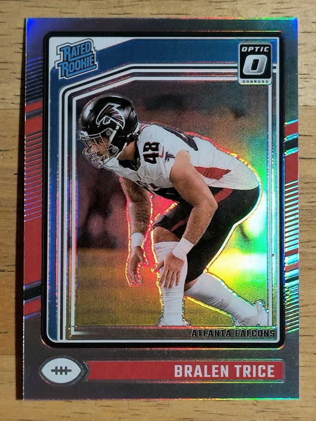2024 Donruss Optic Holo #212 Bralen Trice RR