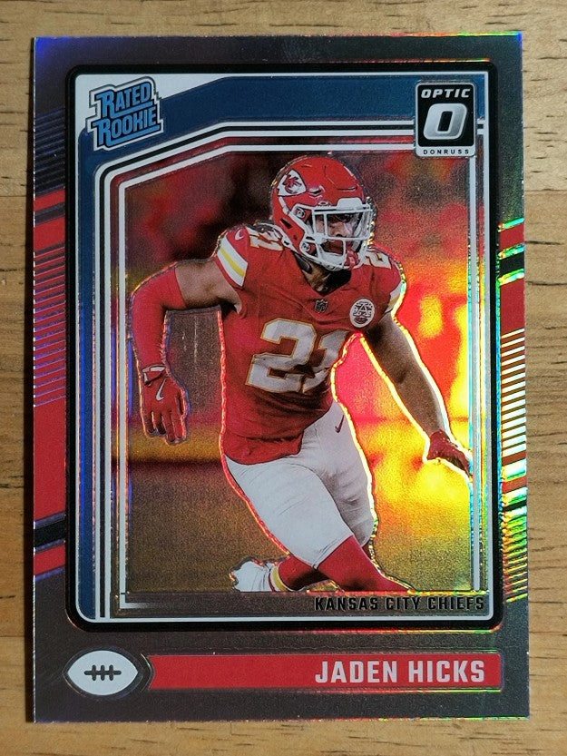 2024 Donruss Optic Holo #237 Jaden Hicks RR