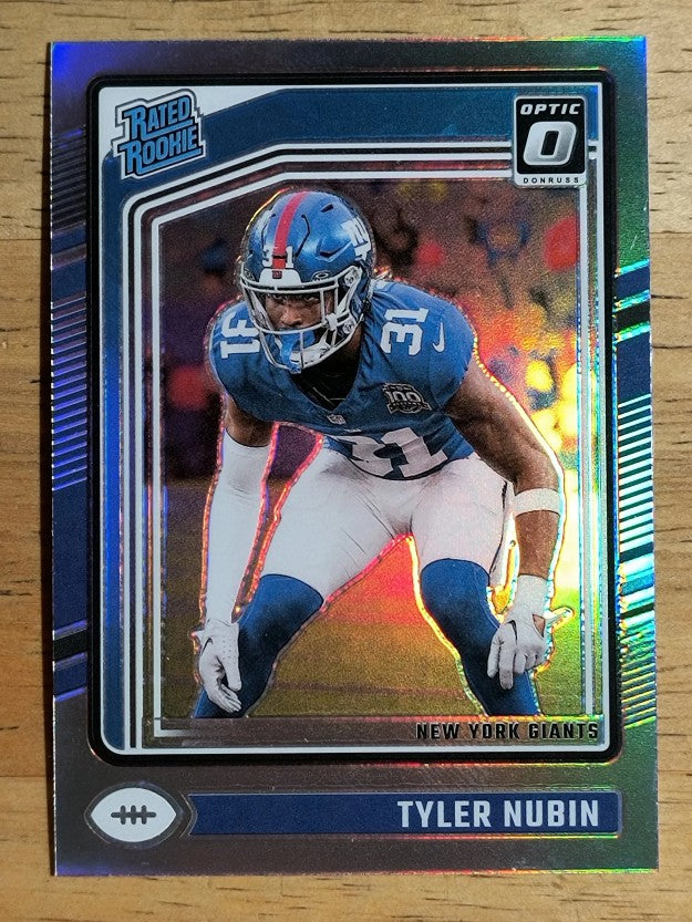 2024 Donruss Optic Holo #296 Tyler Nubin RR