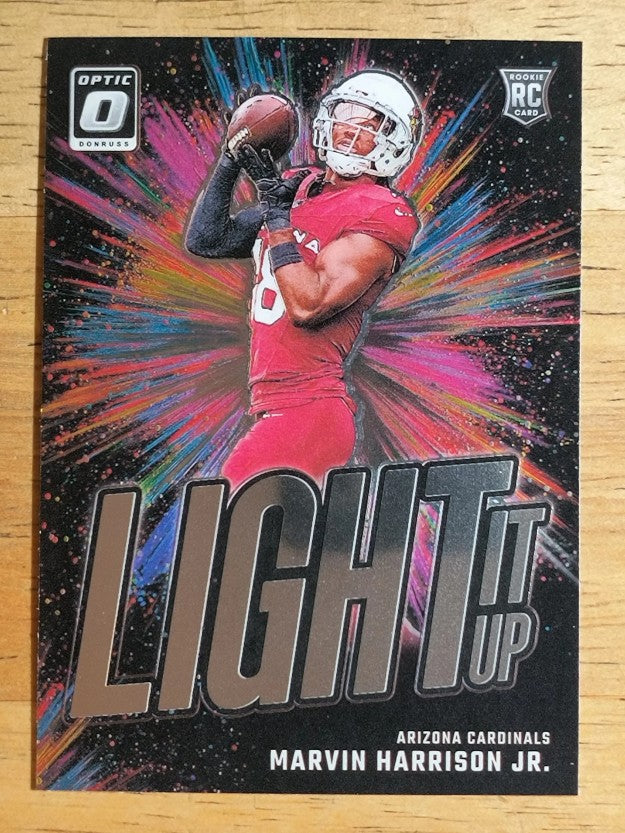 2024 Donruss Optic Light it Up #4 Marvin Harrison Jr.