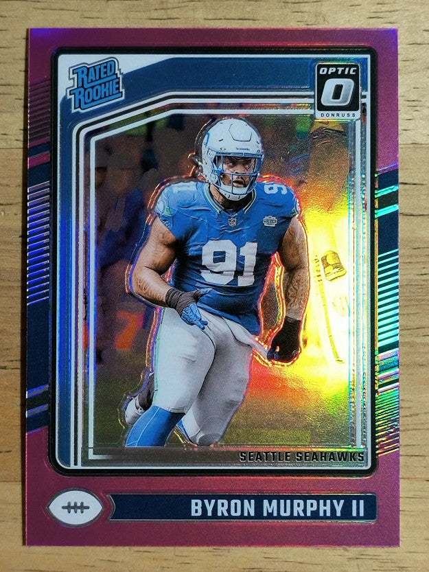 2024 Donruss Optic Pink #217 Byron Murphy II RR