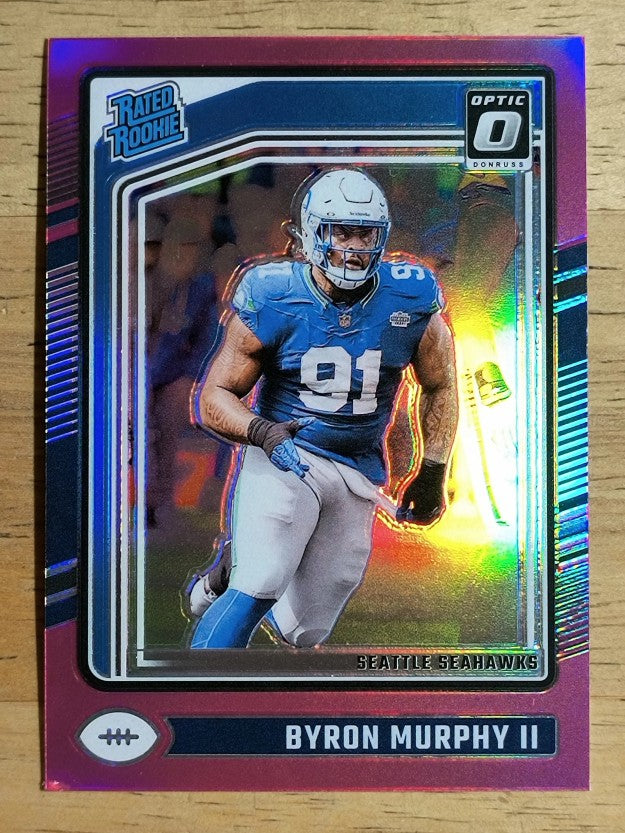 2024 Donruss Optic Pink #217 Byron Murphy II RR (EXMT)