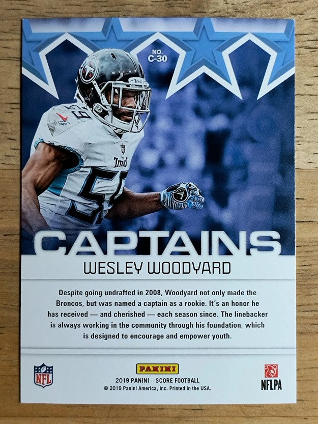 2019 Score Captains #30 Wesley Woodyard