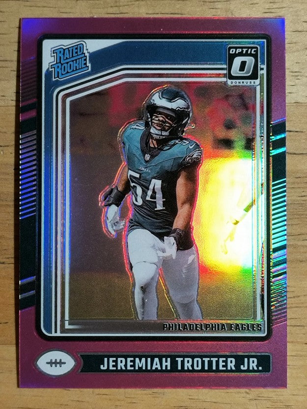 2024 Donruss Optic Pink #250 Jeremiah Trotter Jr. RR