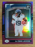 2024 Donruss Optic Pink #253 Jha'Quan Jackson RR