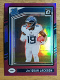 2024 Donruss Optic Pink #253 Jha'Quan Jackson RR