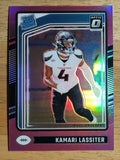 2024 Donruss Optic Pink #261 Kamari Lassiter RR