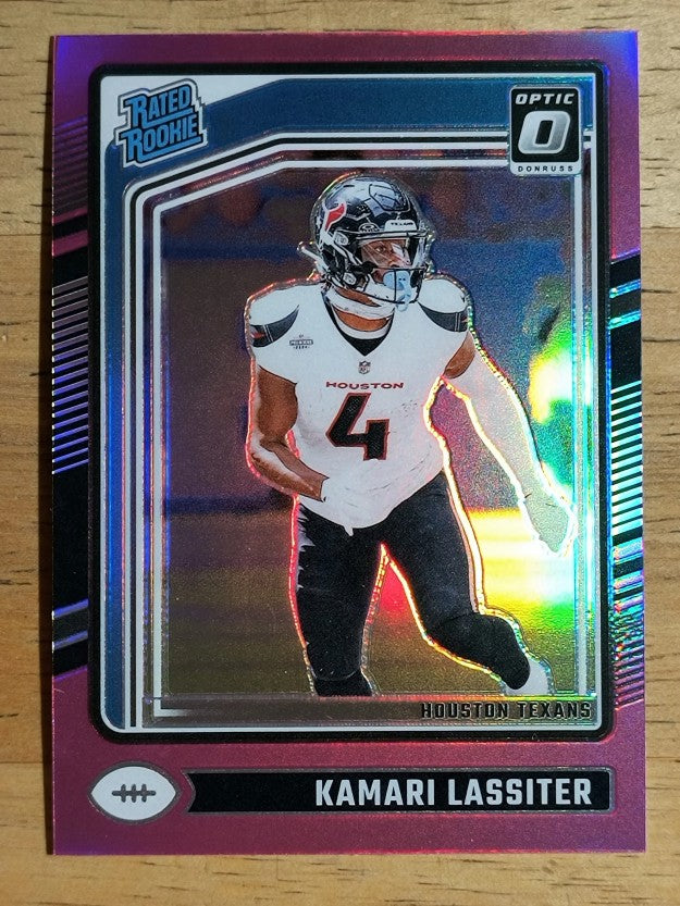 2024 Donruss Optic Pink #261 Kamari Lassiter RR