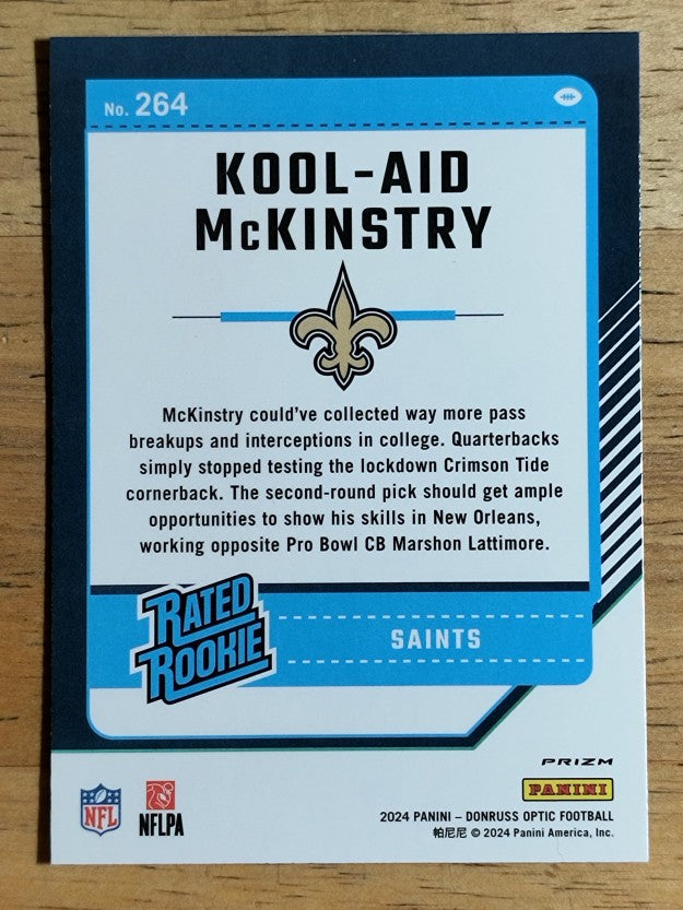 2024 Donruss Optic Pink #264 Kool-Aid McKinstry RR