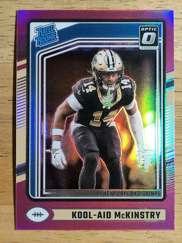 2024 Donruss Optic Pink #264 Kool-Aid McKinstry RR