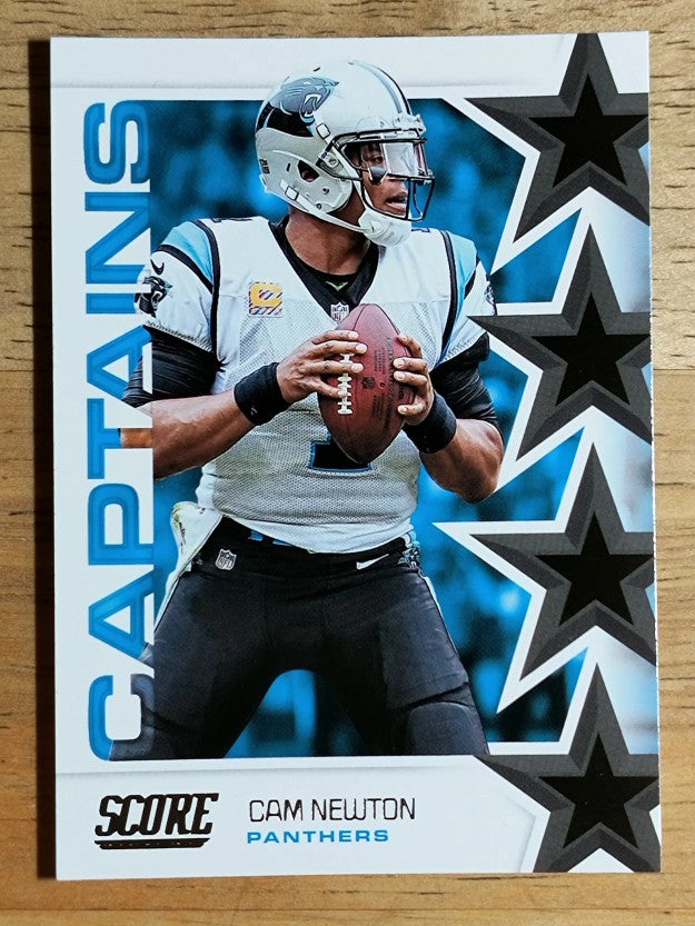 2019 Score Captains #5 Cam Newton