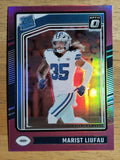 2024 Donruss Optic Pink #273 Marist Liufau RR