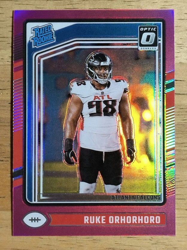 2024 Donruss Optic Pink #287 Ruke Orhorhoro RR