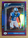 2024 Donruss Optic Pink #290 Terrion Arnold RR