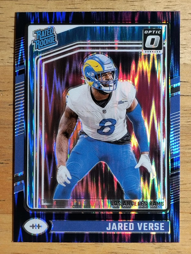 2024 Donruss Optic Purple Shock #242 Jared Verse RR