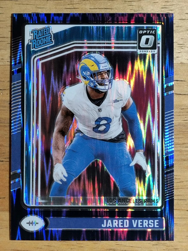 2024 Donruss Optic Purple Shock #242 Jared Verse RR