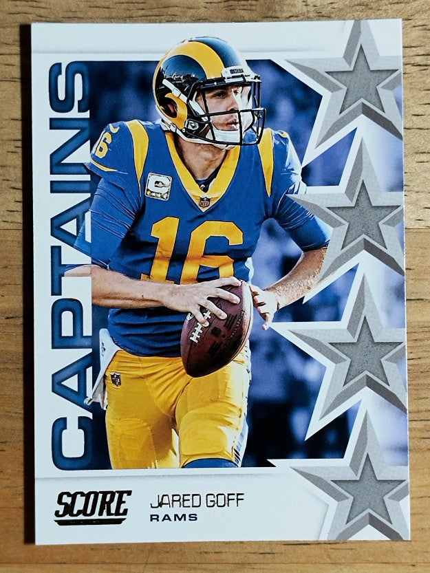 2019 Score Captains #12 Jared Goff