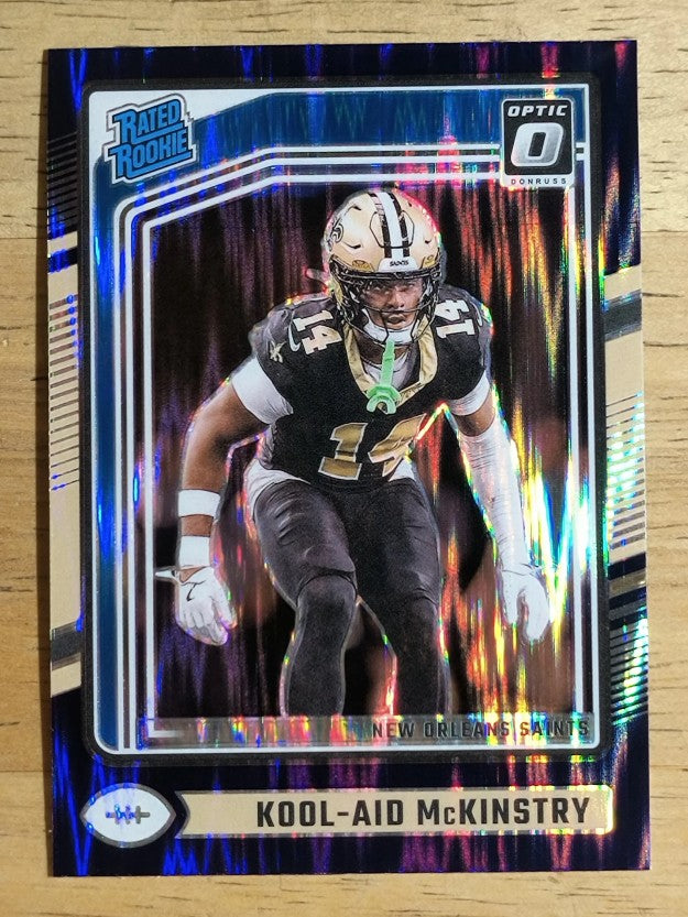 2024 Donruss Optic Purple Shock #264 Kool-Aid McKinstry RR (EX)