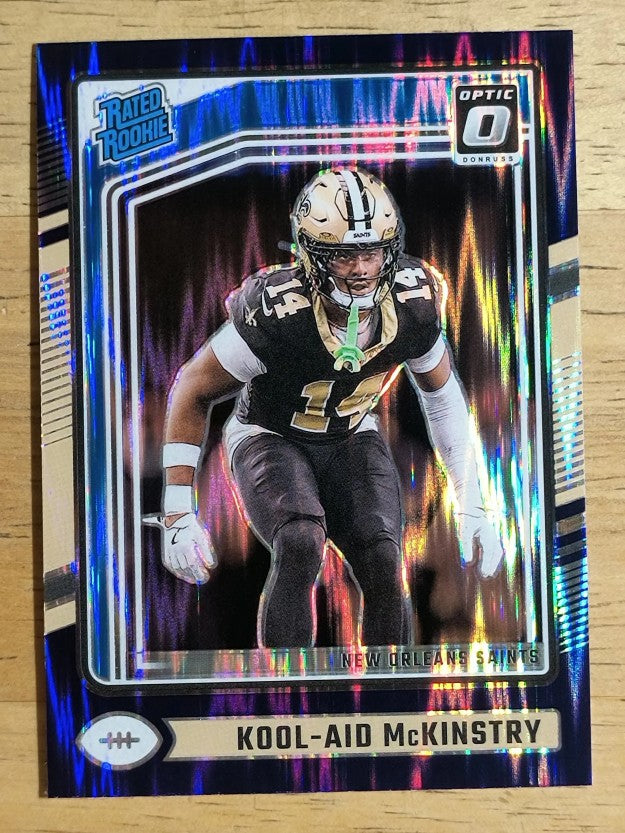2024 Donruss Optic Purple Shock #264 Kool-Aid McKinstry RR (EXMT)