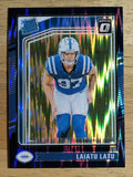 2024 Donruss Optic Purple Shock #267 Laiatu Latu RR