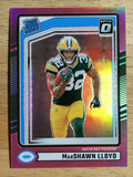 2024 Donruss Optic Rated Rookies Preview Pink #374 MarShawn Lloyd