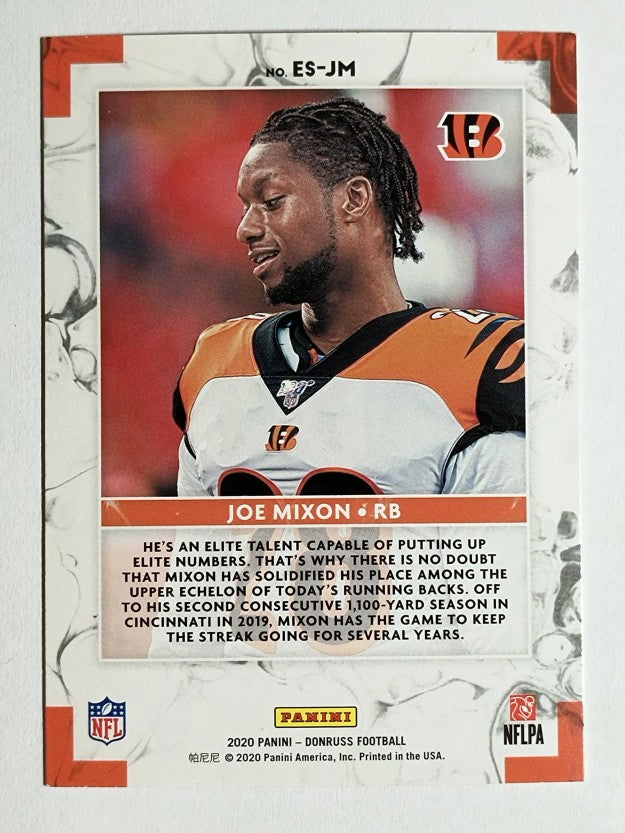 2020 Donruss The Elite Series #13 Joe Mixon