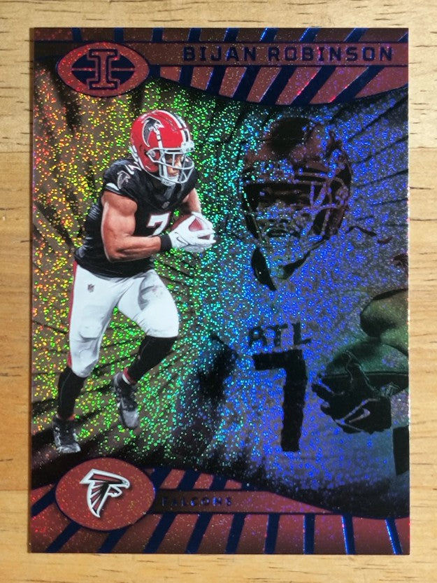 2024 Panini Illusions Trophy Collection Dots #5 Bijan Robinson