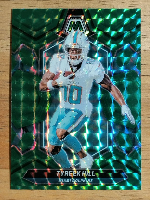2024 Panini Mosaic Mosaic Green #137 Tyreek Hill