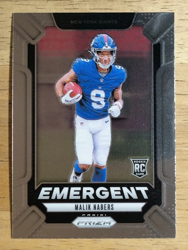 2024 Panini Prizm Emergent #6 Malik Nabers