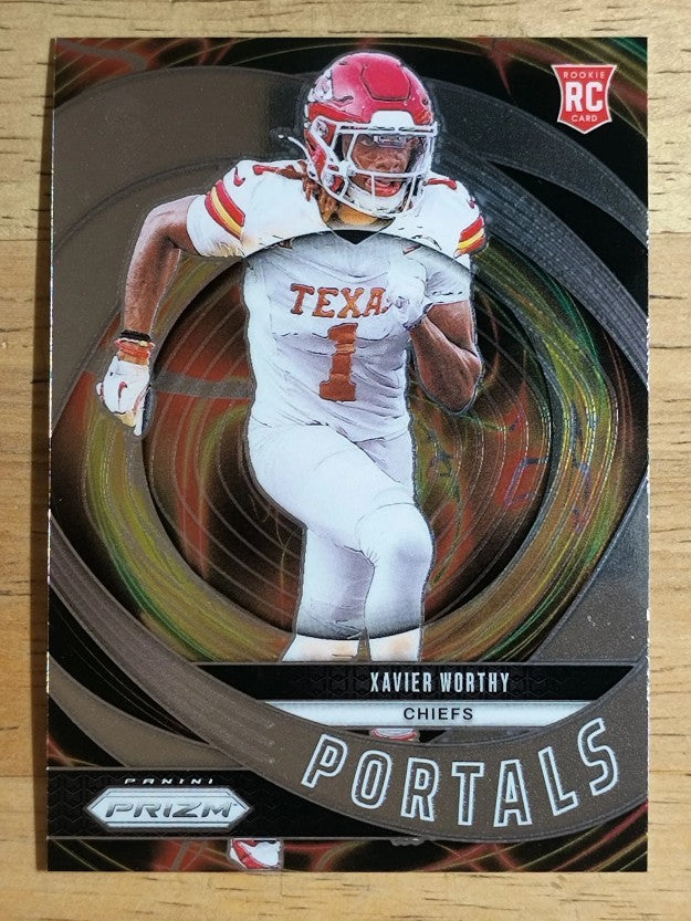2024 Panini Prizm Portals #10 Xavier Worthy